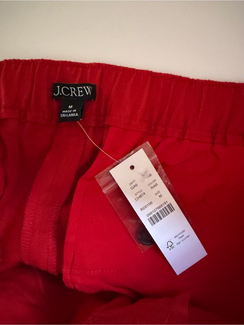 J. Crew Harbor Linen Shorts - Picture 2 of 3